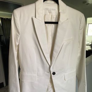 NWOT VERONICA BEARD One-Button Cutaway Dickey Blazer/Jacket, sz 4